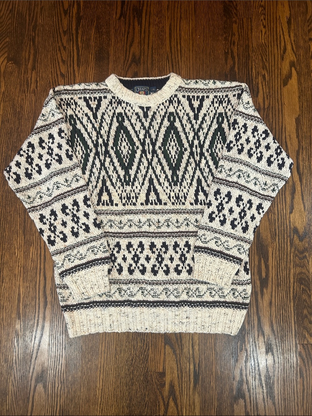 Vintage 90s Chaps Ralph Lauren Knit Sweater
